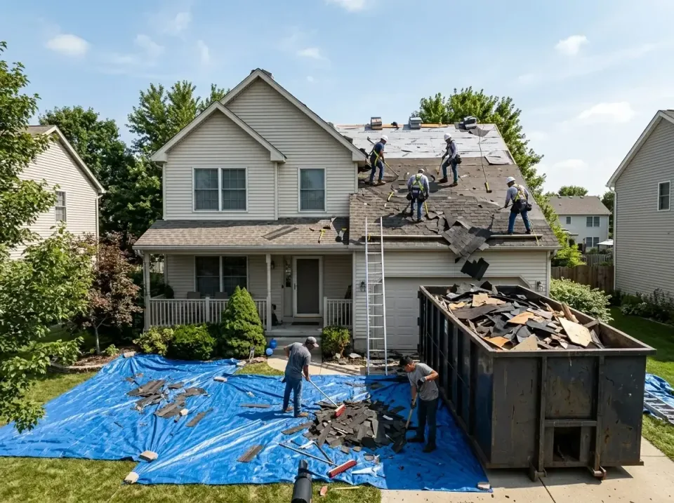 roof-replacement-debris-remova-004 — frequently asked questions, Cheapest Dumpster Rentals in Vivian, LA
